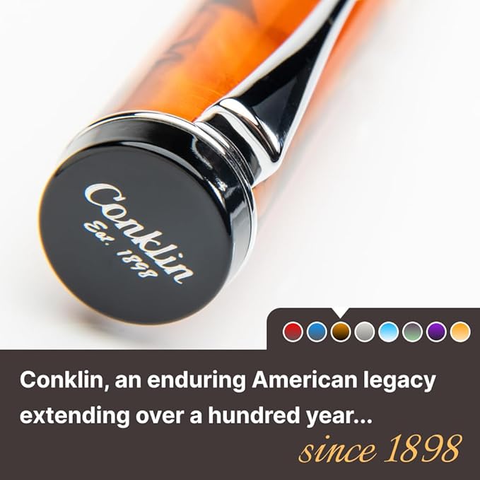 Conklin Duragraph Fountain Pen Amber - Image 6