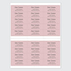 Dotty about Paper Personalized Blush Pink Colorblock - Image 3