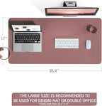 YSAGi Non-Slip Leather Desk Pad L Size, Waterproof Laptop Computer Desk - Image 7