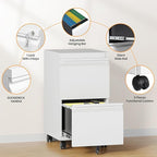 AFAIF 2 Drawer File Cabinet - Image 6