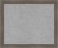 Amanti Art Grey Framed Magnetic Board 18x22 Small Vision Board by AmantiArt
