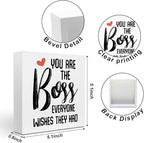 Boss Gifts for Women Man Leadership Gifts, Thank You Gifts Office Decor - Image 2