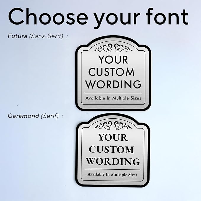 Custom Decorative Outdoor Metal Sign - Image 9