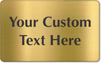 SmartSign Custom Brass Sign - Image 6