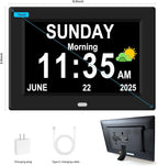 7‘’ Digital Alarm Clock for Elderly Large Display for Seniors Electric Clocks - Image 2