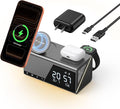 TobenONE 6-in-1 Alarm Clock Wireless Charging Station by TobenONE