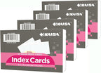 KAISA 4x6 Index Cards Flashcards 4"x6" Note Cards Ruled Index Card Lined by KAISA