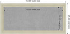 Amanti Art Silver Framed Magnetic Board 25x53 Oversize Vision Board - Image 2