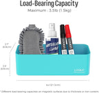 loukin Magnetic and Adhesive Marker Holder, Dry Erase Accessory Tray, Magnetic - Image 3