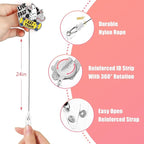 Aoryalps Live Fast Retractable Badge Reel Holder Retractable - Image 5