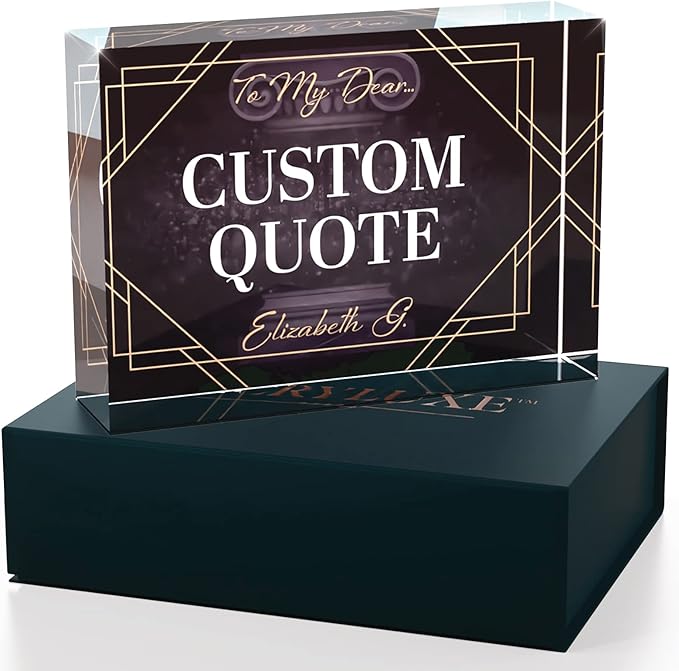 Custom Acrylic Sign Personalized, Custom Desk Name Plate, 18 Styles, - Image 3