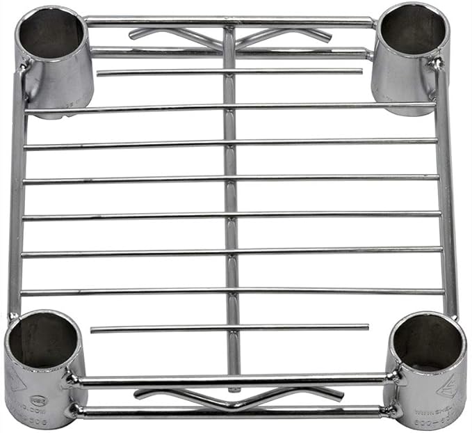 Shelving Inc. 8" d x 8" w Chrome Wire Shelving - Image 3