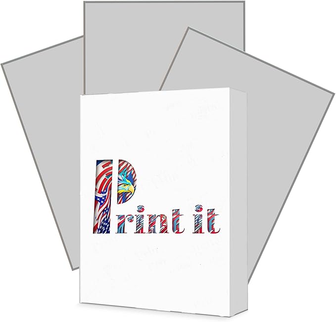 Print It - Vellum Bristol Colored Cardstock Cover Paper, 67 Lb, 8.5" X 11” by Unknown