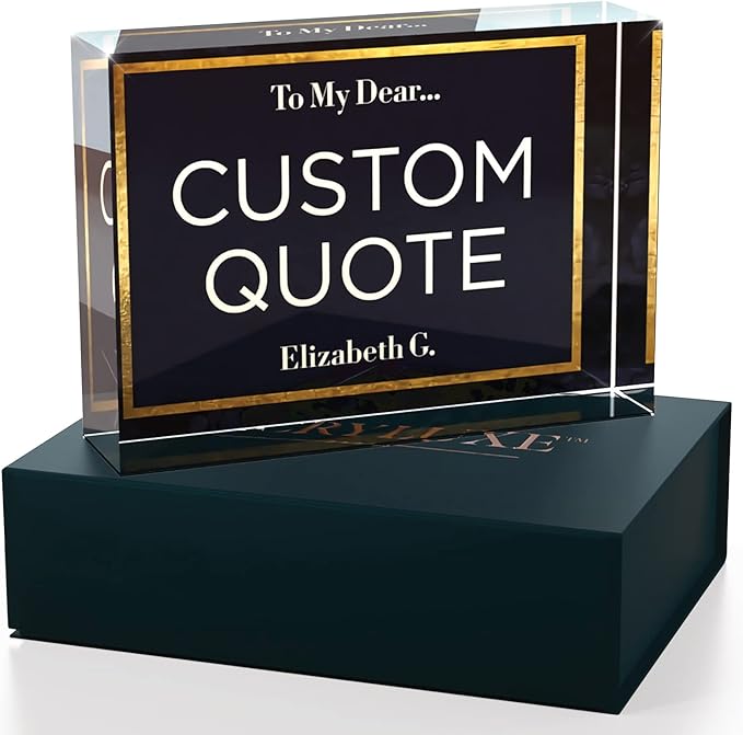 Custom Acrylic Sign Personalized, Custom Desk Name Plate, 18 Styles, - Image 3