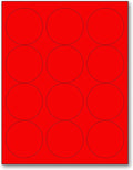 NextDayLabels - 8-1/2 x 11 Neon Color High Light Fluorescent Labels by NextDayLabels
