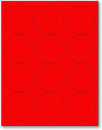 NextDayLabels - 8-1/2 x 11 Neon Color High Light Fluorescent Labels by NextDayLabels