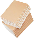24 Pack Kraft Notebook Journals by Unknown