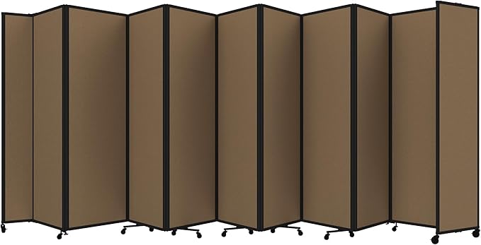 Versare Room Divider 360 Portable Wall Partition | Folding Panels | Large by VERSARE