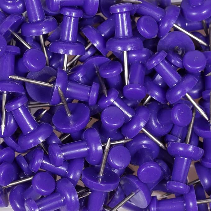 JAM PAPER Colorful Push Pins - Image 5