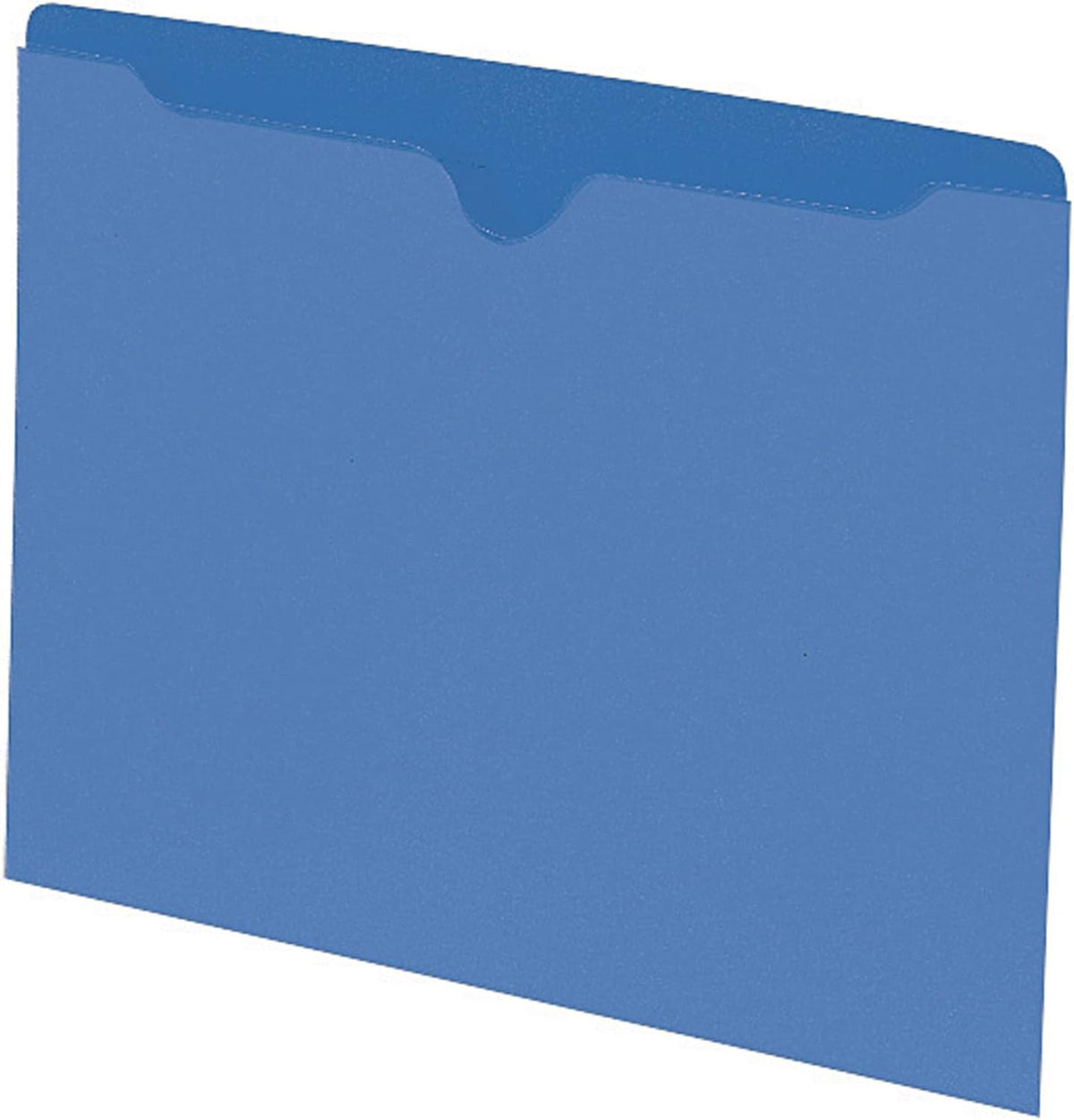 Smead File Jacket, Reinforced Straight-Cut Tab, Flat-No Expansion, Letter Size