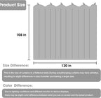 Cbsroro Room Divider Blackout Curtain Track Curtains Wall Dividers Panels Screen - Image 6