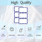 STARLIBOO Colored Labels Stickers, 3X5 Inch Removable Large Label Stickers - Image 3