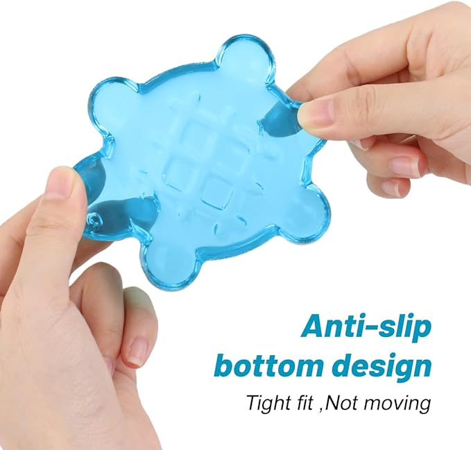 Lucocia Silicone Gel Mouse Wrist Rest, Cute Turtle Shape Ergonomic Elbow Mouse - Image 3