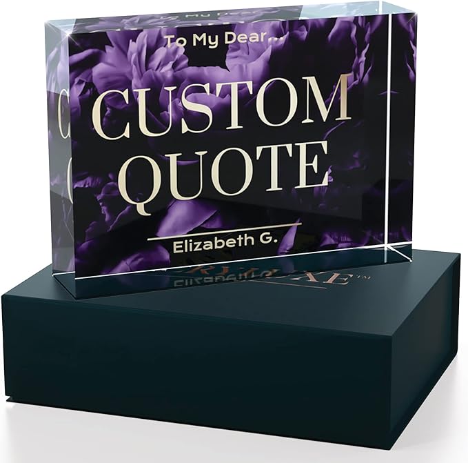 Custom Acrylic Sign Personalized, Custom Desk Name Plate, 18 Styles, - Image 3