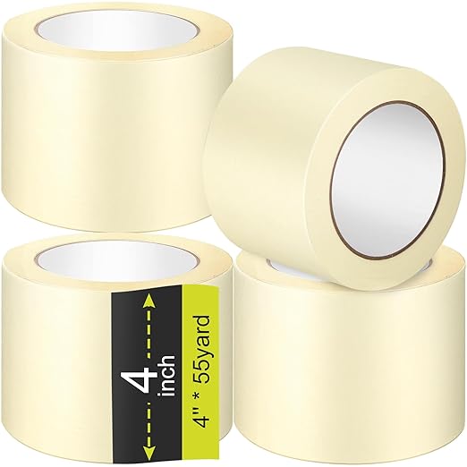 Fainne Masking Tape Bulk General Purpose Masking Painting Tape 55 Yards by Fainne