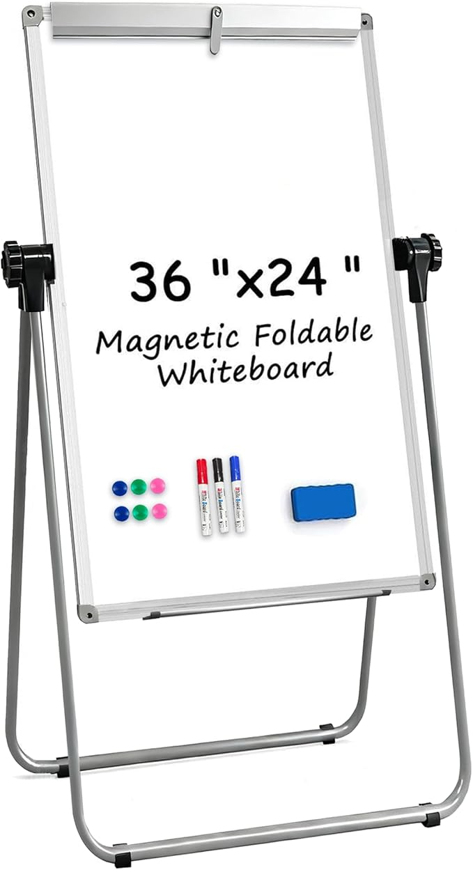 KIZZBY Double Sided White Board by welcometoKIZZBY