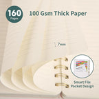 Spiral Notebook-5.75" x 8.125" College Ruled Journal - Image 4