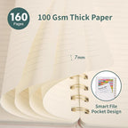 Spiral Notebook-5.75" x 8.125" College Ruled Journal - Image 3