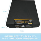Lineco Folio Storage Box. Archival Clamshell - Image 3