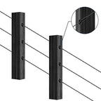RiaYer 20 Pack 30 Degree Angle Protective Sleeves, T316 Marine Grade Cable - Image 3