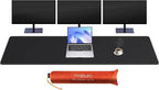 Mydours PU Leather Desk Mat, 74.8"x15.7" Ultra Large Desk Pad, Waterproof by Mydours