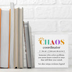Chaos Coordinator Wood Box Sign, Chaos Coordinator Gifts, Thank You Gifts - Image 3
