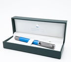 Monteverde USA Ritma Fountain Pen in Blue – Medium Nib, Balanced JoWo Stainless - Image 5