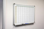30 Minute Schedule with Color Whiteboard 36" x 24" - Image 2