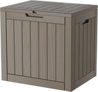 PATIOEASY Outdoor Storage Box 30GAL Waterproof Resin Deck Box, UV-Resistant by Unknown
