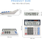 OSALO Desktop Calculator Extra Large Display 12 Digits Big Buttons Solar - Image 3