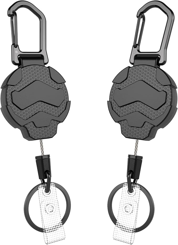VYNCS Retractable Keychain Badge Holder by VYNCS