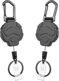 VYNCS Retractable Keychain Badge Holder by VYNCS