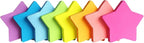 Star Shape Sticky Notes 8 Color Bright Colorful Sticky Pad 75 Sheets/Pad - Image 2