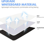 AGM Portable White Board Dry Erase, Double Sided Folding Whiteboards - Image 5