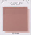 DiverseBee 50 Sheets Pastel Transparent Sticky Notes, 3x3” Clear Sticky Tabs by DiverseBee