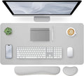 Bloss Leather Desk Pad and Keyboard Wrist Rest, Large Mouse Pad + Keyboard by Bloss