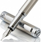 Scriveiner Stainless Steel Fountain Pen by Scriveiner