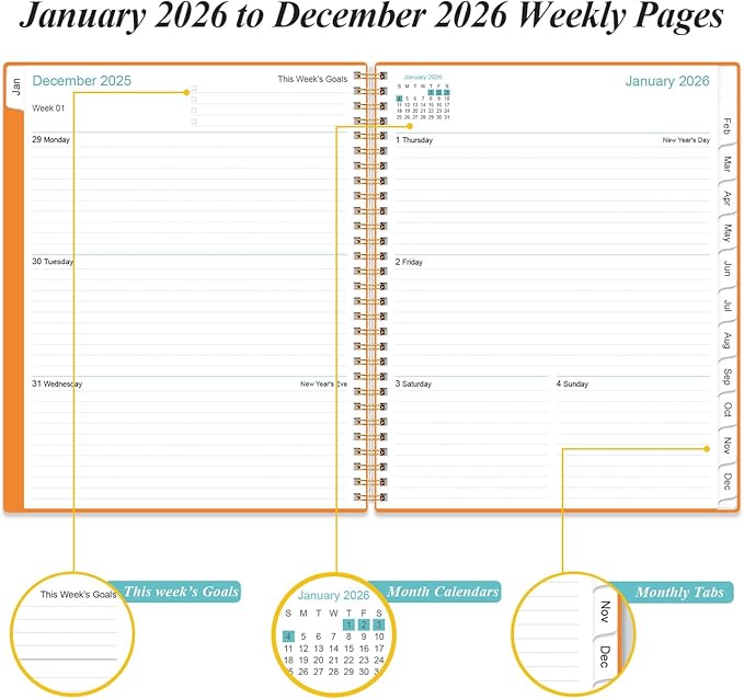 2026 Planner - Planner 2026 from January 2026 to December 2026 - Image 3