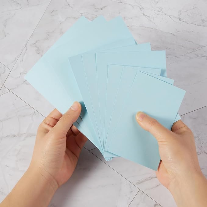 50 Sheets Blank Cardstock Paper 250 GSM Thick Heavy Cards Stock - Image 4