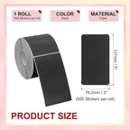 PATIKIL 3 x 5 Inch Rectangle Inventory Color Coding Labels 1 Roll, Square - Image 2